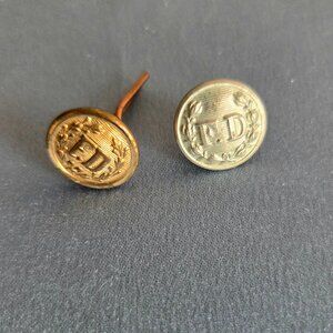 Vintage Fire department buttons.